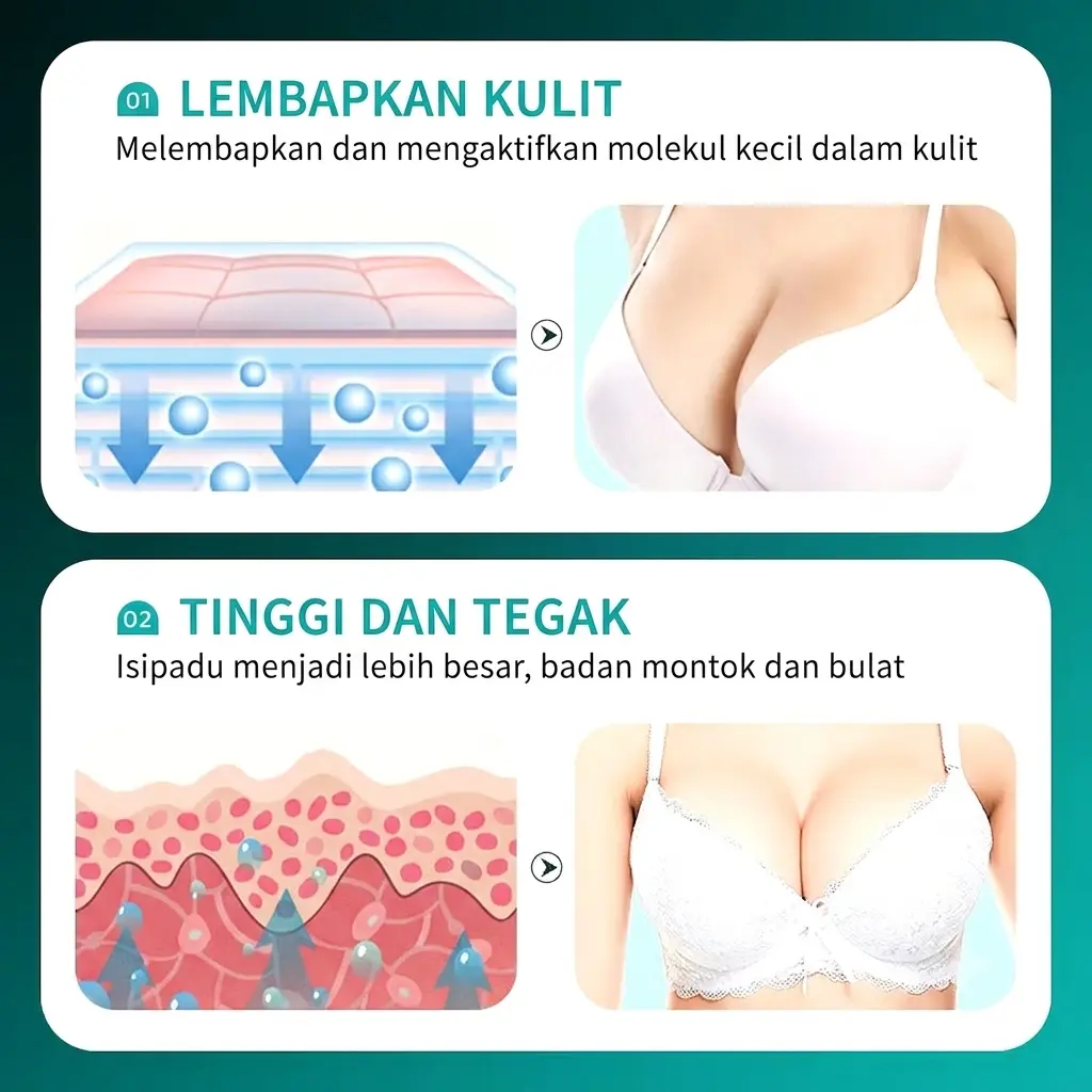Cara serum Sadoer bertindak balas pada kulit
