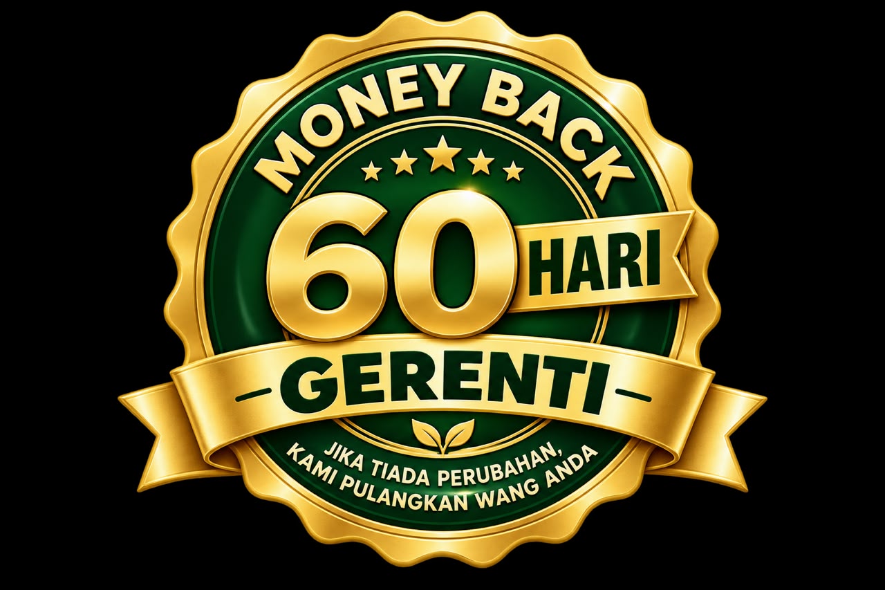 Jaminan 60 Hari Money Back Guarantee